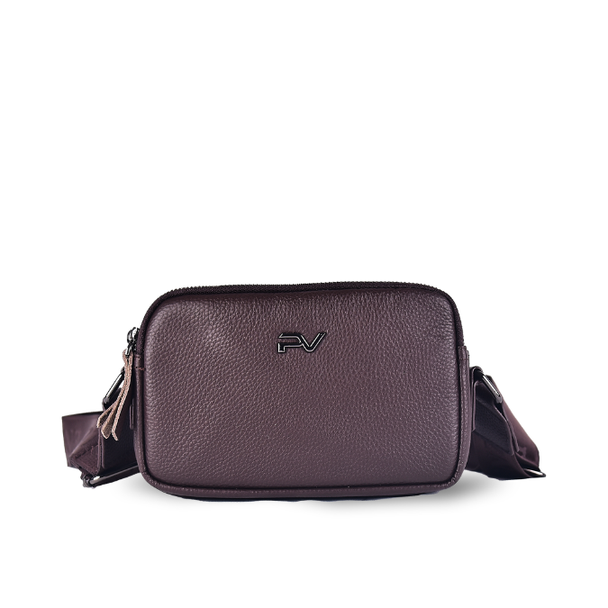 Polo Venzi Men's Stylish Sling Bag (Leather) PLH460107