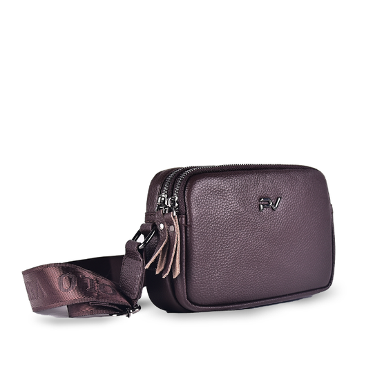 Polo Venzi Men's Stylish Sling Bag (Leather) PLH460107