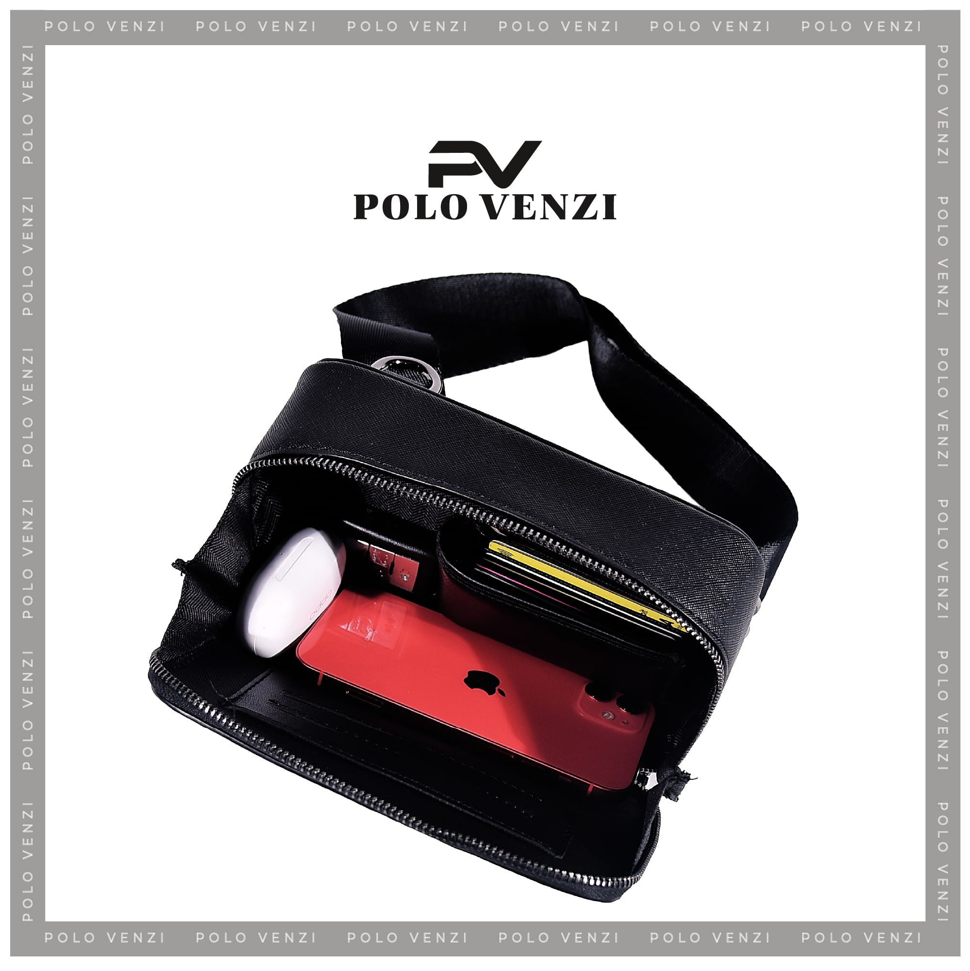 Polo Venzi Men's Stylish Chest Bag PLH460085