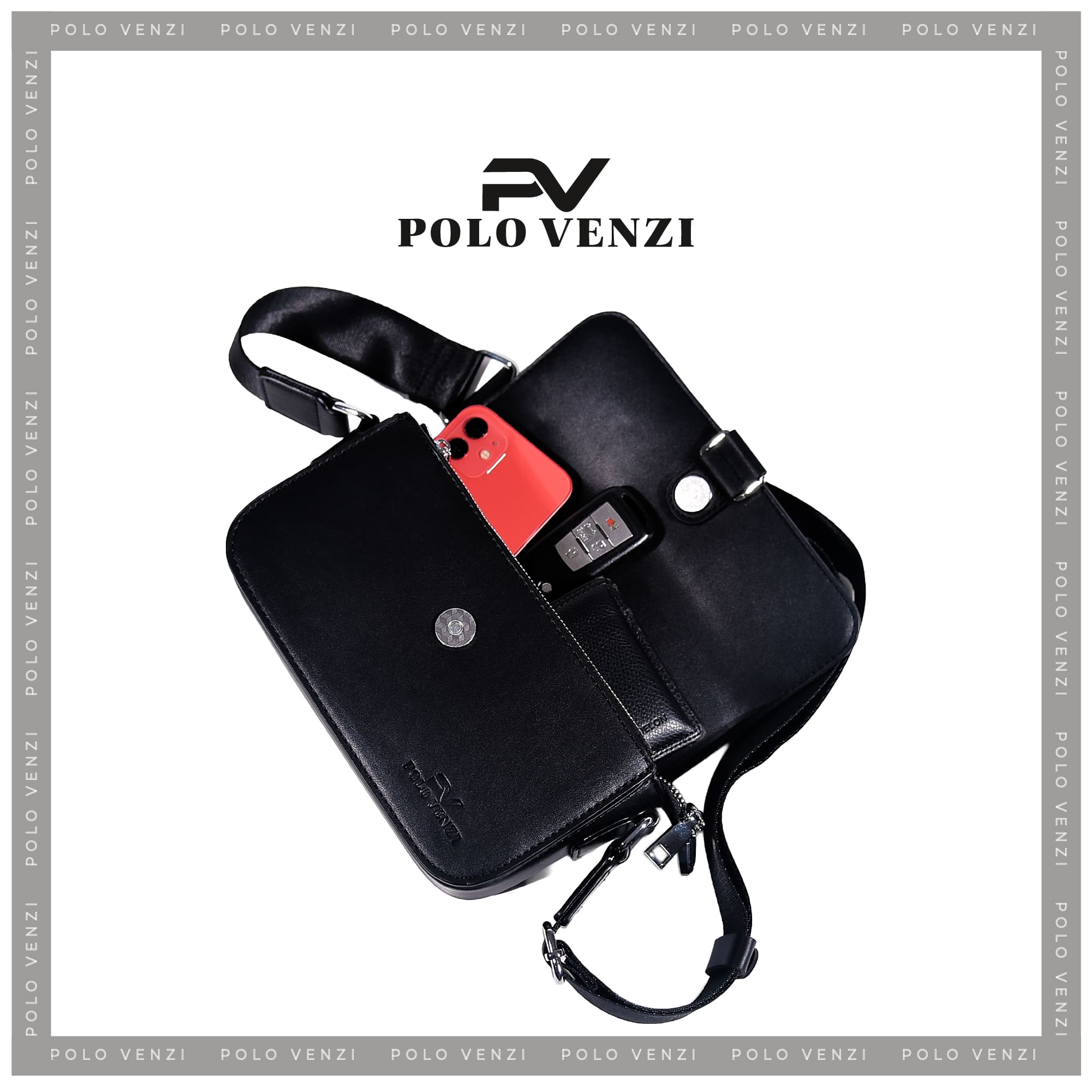 Polo Venzi Men's Stylish Chest Bag PLH460088