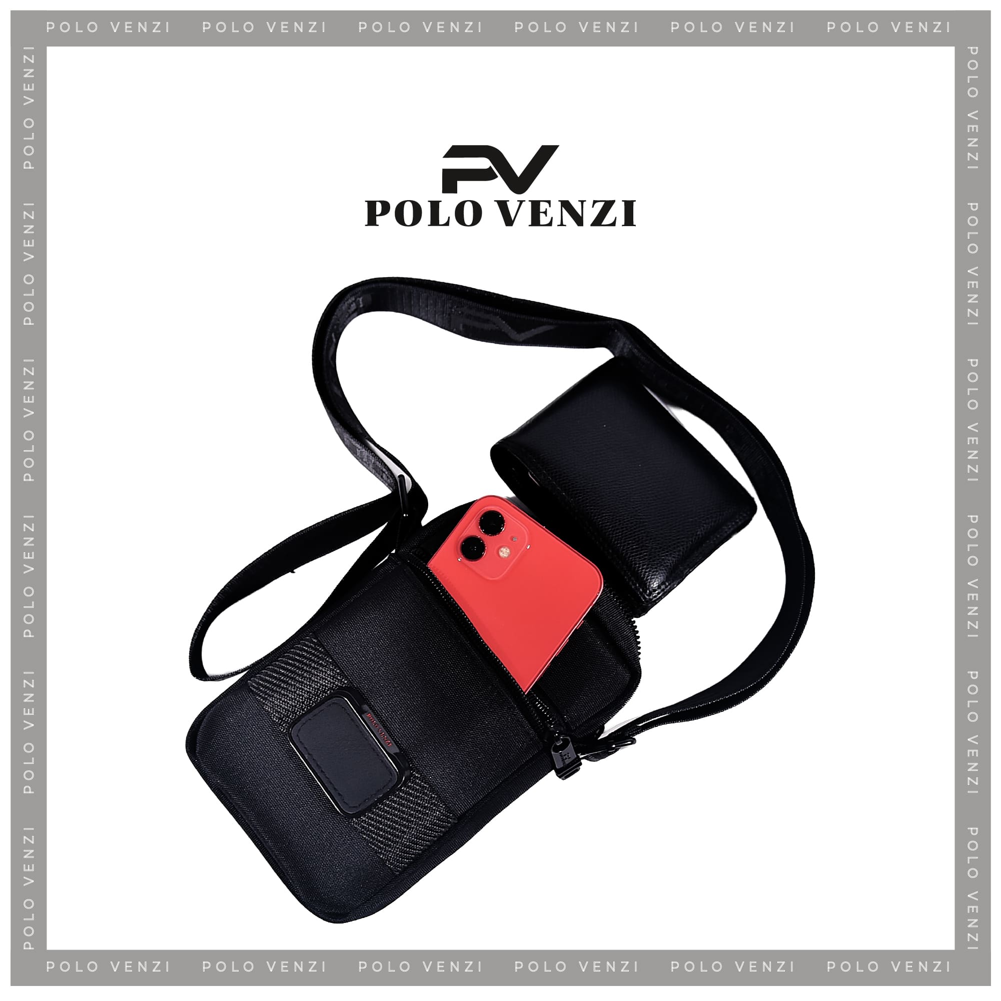 Polo Venzi Men's Stylish Sling Bag PSL490317