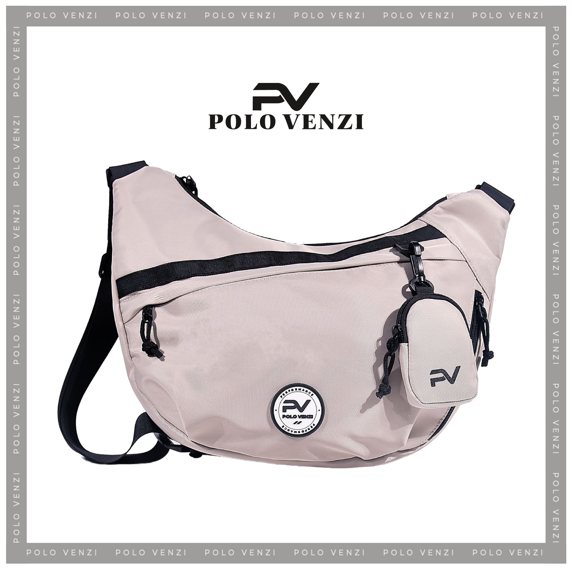 Polo Venzi Men's Stylish Sling Bag PSL490325